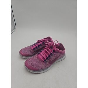 Nike WMNS Free 3.0 V5 EXT Wolf Grey/Red Violet 579828-006 Women's Shoes Sz 6.5